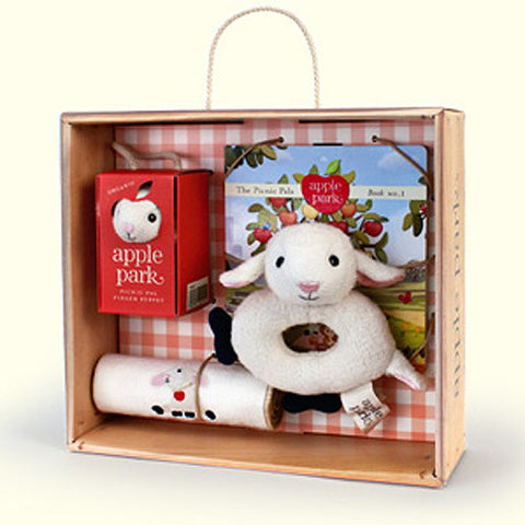 Lamby Baby Gift Crate